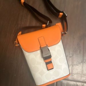 NWT Coach Track Small Flap Crossbody